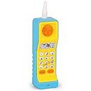 Zest 4 Toyz Musical Mobile Phone Toy for Kids Cellphone | Telephone | Light & Sound | Educational Toys for Kids Baby Babies - Multicolor (Battery Included)