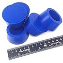 High Temp Masking Supply 1.875" X 2.203" #11 Hollow Silicone Plugs - 5 Pack