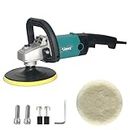 Aimex DT-150 1200W 7 Speed Veriable Speed Electric Car Polisher Machine, 180 MM 500-3000 RPM For Polishing Home Appliance, Furniture, Ceramic, Car, Bike (6 Months Warranty)