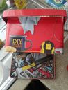 Debenhams DIY Red Biscuit Tin Toolbox Rare Vintage Box Tools 