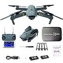 Skyquad Drone with Camera for Adults Upgraded Edition Wide-Angle HD WiFi FPV Live Video RC Quadcopter, Foldable, for Beginners, Gesture Photo, Waypoints, Altitude Hold, 1 Key Start, Flip, Phone APP