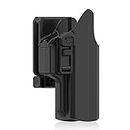 efluky Universale IPSC Fondina Pistola Polimero Holster per Beretta APX/Glock 19 17/CZ P09 P07/Walther P99/H&K USP
