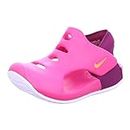 Nike Unisex Kids Sunray Protect 3 (TD) Running Shoe (PINK PRIME/KUMQUAT-SANGRIA-WHITE_7.5 Kids UK (8 US)_DH9465-602)