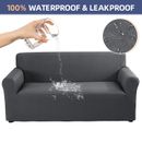 100% Waterproof Sofa Cover Sectional Couch Lounge Slipcover Protector fo Dog Cat