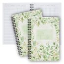 2 Pack My Account Tracker Notebook, Ledger Books for Bookkeeping, 6 x 8.5 In