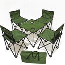 Outdoor Garden Portable Storage Folding Tables and Chairs Camping and Picnic