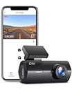 GKU Dash Cam, 2.5K WiFi Car Camera Car Video 170° Wide Angle Mini Dash Camera for Cars, Car Dash Cam with Parking Monitor, Super Night Vision, G-Sensor,Support 256GB Max (Black)