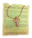 Olive Wood Christian Small Cross Pendant | Holyland Handcrafted | Certificate of Origin Genuine Product from HJW Christian Religious Jewelry - Holyland Souvenir Symbol of Faith