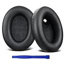 2pcs Replacement Earpads for Sony WH-1000XM4 Headphones, Earpad Cover, Ear Pads Cushions with Noise Isolation Memory Foam, Added Thickness, Without Affecting Sensor