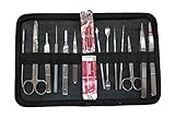 TSI ROYAL TALWAR SURGICAL Stainless Steel Dissection Kit, Silver
