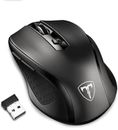 Wireless Mouse for Laptop,WEEMSBOX 2.4G Computer Mouse Ergonomic Mouse with USB