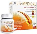 XLS Medical Max Strength Tablets - Reduce Calorie Intake from Carbohydrates, Sugars and Fats - Weight Loss Aid - 40 Tablets, 10 Days Treatment