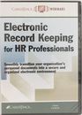 Electronic Record Keeping for HR Professionals CareerTrack Webinars CD-Rom NEW