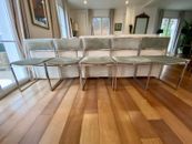 Set of 5 Willy Rizzo dining chairs 1970 Good condition