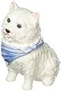 Cosmos Gifts 20760 Westie With Blue Bandana Candy Jar