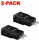 2x Adaptive Fast Charging Wall Plug Charger For Samsung iPhone Galaxy S10 Note 8