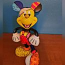 Disney Art | Disney's Britto Mickey Mouse 8-In. Figurine. | Color: Red/Yellow | Size: 8 Inches