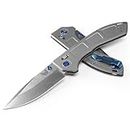 Benchmade - Narrows 748 EDC Knife with Gray Titanium Handle (748)