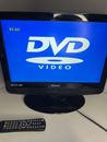 Tecknika 19” TV DVD Combo Black, Remote, Stand