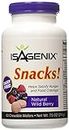 Isagenix Snacks! 60 Natural Wild Berry Chewable Wafers 7.5 oz (214 g)