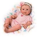 The Ashton - Drake Galleries Ella Realistic Touch-Activated Weighted Baby Doll