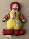 Vintage 1984 Ronald McDonald Plush Doll McDonald's Stuffed Toy 12” Inch Rare