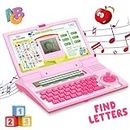 Wembley Educational Laptop for Kids Toys for 2 - 5 Years Learning Activity Computer Toys for 3 Years Old Boy Learn Alphabet, Letter, Words, Games, Mathematics, Music, Logic Memory Tool