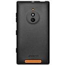 Amzer Pudding Soft Gel TPU Skin Fit Case Cover for Nokia Lumia 830-Retail Packaging-Black