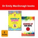 Dr. Emily MacDonagh 2 Bücher Set Pack Aufwachsen für Jungen, Aufwachsen für Mädchen