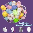 Mochi Squishy Toys Animal Squishies - 3 Surprise Eggs Mini Kawaii Cat 16Pcs Stre