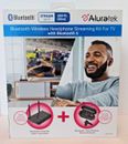 Aluratek Bluetooth Audio Streaming Media Player And Earbuds for TV Media