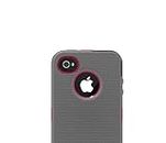 Defender Series Case for iPhone 4 / iPhone 4S OtterBox Case - Gray Pink