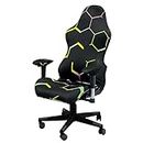 Beieyosu Gaming Chair Covers, with Armrest Cover Computer Chair Slipcovers Stretchable Elastic Machine Washable Gaming Chair Seat Cover(B)