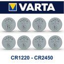 Varta CR1220 CR1616 CR1620 CR2016 CR2025 CR2032 2430 CR2450 Knopfzelle Batterie