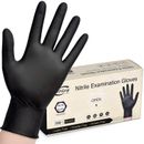 100 Disposable Nitrile Exam 3-6 mil Latex Free Medical Cleaning Food-Safe Gloves