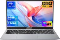 Laptop ACEMAGIC 15,6"" FHD 16 GB DDR4 512 GB notebook a stato solido Intel N-95 WiFi Win11