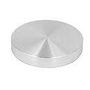 uxcell uxcellM8 Thread 50mm Diameter Round Aluminum Disc Hardware for Glass Table
