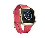 Fitbit Blaze Special Edition, Gold, Pink, Small (US Version) (Renewed)