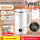 Lyeef Soy Milk Machine Newest 12 Blade Grain Fruit Blender Soybean Milk Maker AU