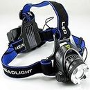CARTSHOPPER High Power 18650 Headlamp 1800LM CREE XM-L T6 LED Headlamps Hunting Headlight Bicycle Camping Head Torch Light led Head lamp Including Charger(Batteries Included)