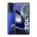 TCL Mobile 50 Smartphone 5G, chipset MediaTek Dimensity 6100+, Display 6.56 pollici HD+ 90Hz, 128GB, 8GB RAM, 4GB e 4GB RAM expansion, Dual Camera Hybrid 50 MP, Android 14, 5010 mAh, Dark Blue