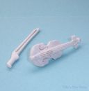 Playmobil weiße Geige & Schleife für Erwachsene Figur - Musikinstrument - NEU