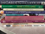 Lote de 9 libros para el hogar y la jardinería que incluyen jardín acuático, paisajismo.