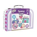 Galt Sewing Case - Creative Cases Childrens Sewing Set - Introduction to Sewing Kit -Learn to Sew Arts and Crafts Kit for Kids - 6 Colourful and Fun Sewing Projects, Carry Case and Guide - Ages 7 Plus