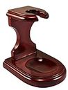 3”x4” Decorative Shire Pipe Rosewood Pipe Stand (Holds One Pipe)