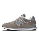 New Balance NB 574, Sneakers Uomo, Grigio Grey Evg, 36 EU