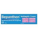 Bepanthen Antiseptic Soothing Cream for Cuts, Bites & Stings, Chafed Skin, Cracked Skin, Scalds and Sunburn, 100 g