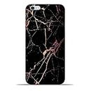 GRABB KAR Hard Back Cover Case for iPhone 6 Plus/iPhone 6S Plus | 3D Printed Designer Matte Phone Case Mobile Cover | Beautiful Black Golden Marble - Multicolor
