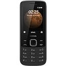 Nokia 225, Sbloccato - 0.06 GB Telefono Cellulare 4G Dual Sim, Display 2.4" a Colori, Bluetooth, Fotocamera, Nero, [Italia]