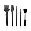 5 Piece Anti Static Brushes, PC Cleaning Kit, Keyboard Brush, Dust Cleaning Brush Kit for Computer Camera